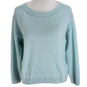 Pilco Cashmere Sweater Womens Size XS Light Turquoise Long Sleeve Pullover